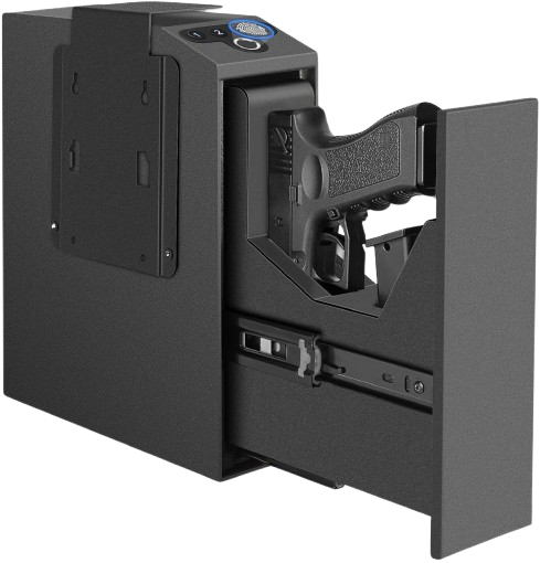 Biometric Slider Handgun Gun Safe for Nightstand
